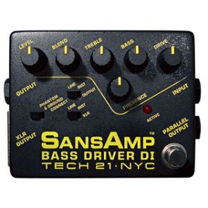 TECH21 テック21 / SANSAMP サンズアンプ Bass Driver DI【ベースアンプ シミュレーター】【プリアンプ】