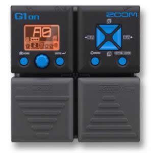 ZOOM / G1on Guitar Multi-Effects Processor【ギター用マルチエフェクター】