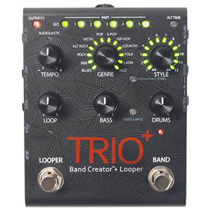 DigiTech デジテック / TRIO+ Band Creator+Looper【ベース/ドラム/ループ・レベル】