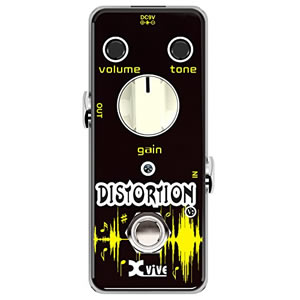 Xvive Effects Pedals / V2 DISTORTION【ディストーション】