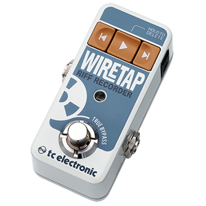 tc electronic ティーシーエレクトロニック / WireTap Riff Recorder【コンパクト・リフ・レコーダー】