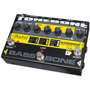 Radial ラディアル / Bassbone V2【ベース用プリアンプ/DIボックス】