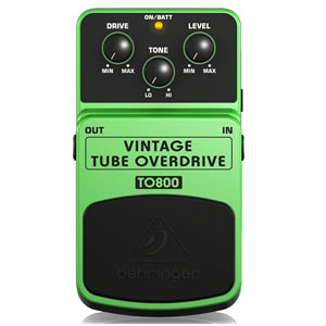 BEHRINGER / VINTAGE TUBE OVERDRIVE TO800