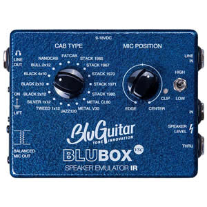 BluGuitar ブルギター / BluBOX Impulse Response Speaker Emulator【スピーカーシミュレーター】