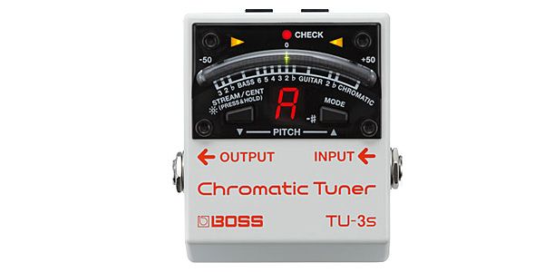 BOSS ボス / TU-3S Chromatic Tuner 【チューナー】 | エフェクター 