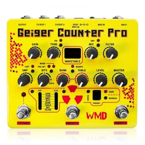 WMD ダブリューエムディー / Geiger Counter Pro ガイガーカウンタープロ【ノイズ系エフェクター】