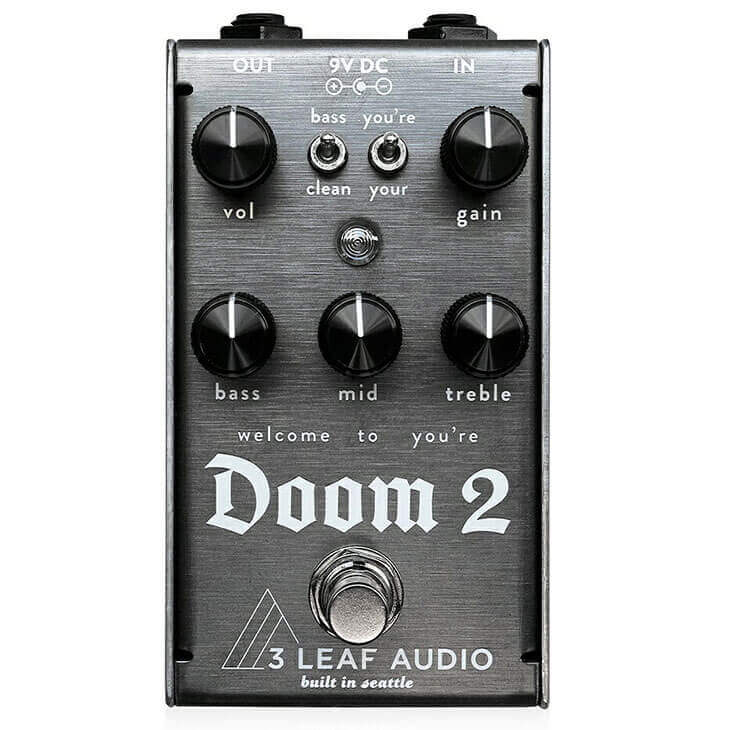3Leaf Audio スリーリーフ オーディオ / Doom2 ドゥームツー【ファズ】【ベース エフェクター】
