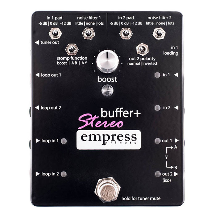 Empress Effects エンプレスエフェクト / buffer+ Stereo 【バッファー】