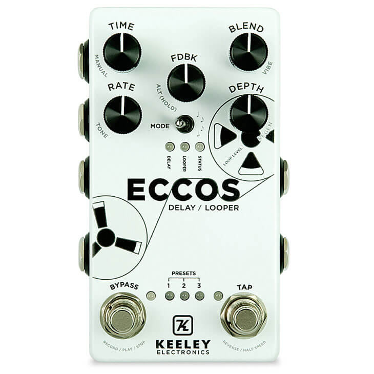 Keeley Electronics キーリー / ECCOS【ディレイ】【ルーパー】