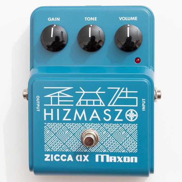 Zicca AX ジッカアックス × Maxon マクソン  / HIZMASZO ヒズマスゾ【オーバードライブ】【ブースター】