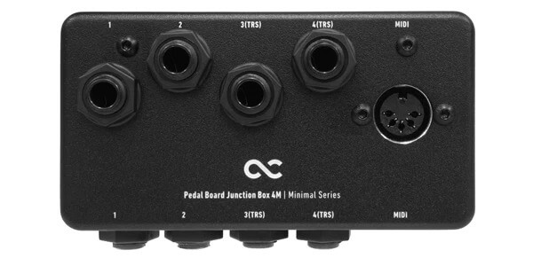 One Control ワンコントロール / Minimal Series Pedal Board Junction Box 4M【ジャンクションボックス】