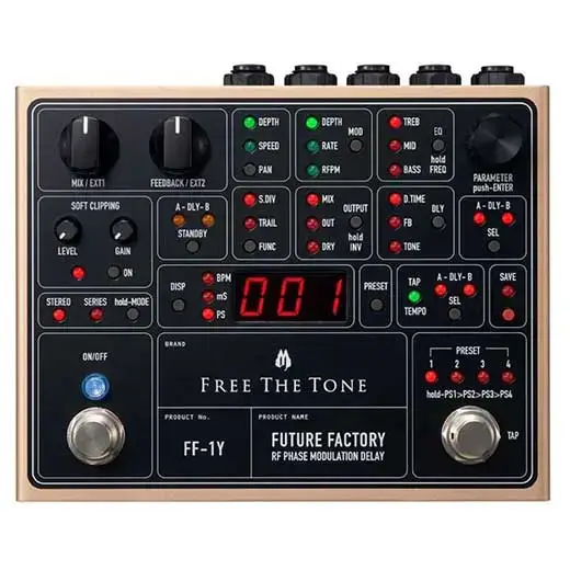 Free The Tone フリーザトーン / FUTURE FACTORY FF-1Y【ディレイ】