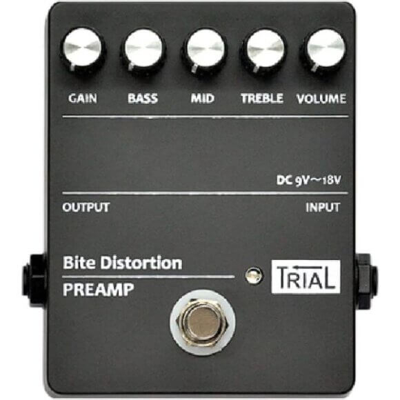 TRIAL トライアル / Bite Distortion PREAMP【ディストーション】 エフェクター専門サイト EFFECTOR