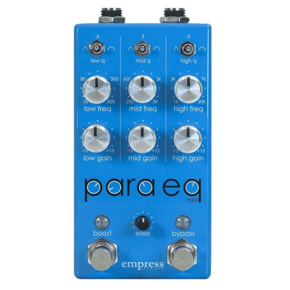 Empress Effects エンプレスエフェクト / ParaEQ MKII【パラメトリックイコライザー】 | エフェクター専門サイト  EFFECTOR COLLECTION BOX