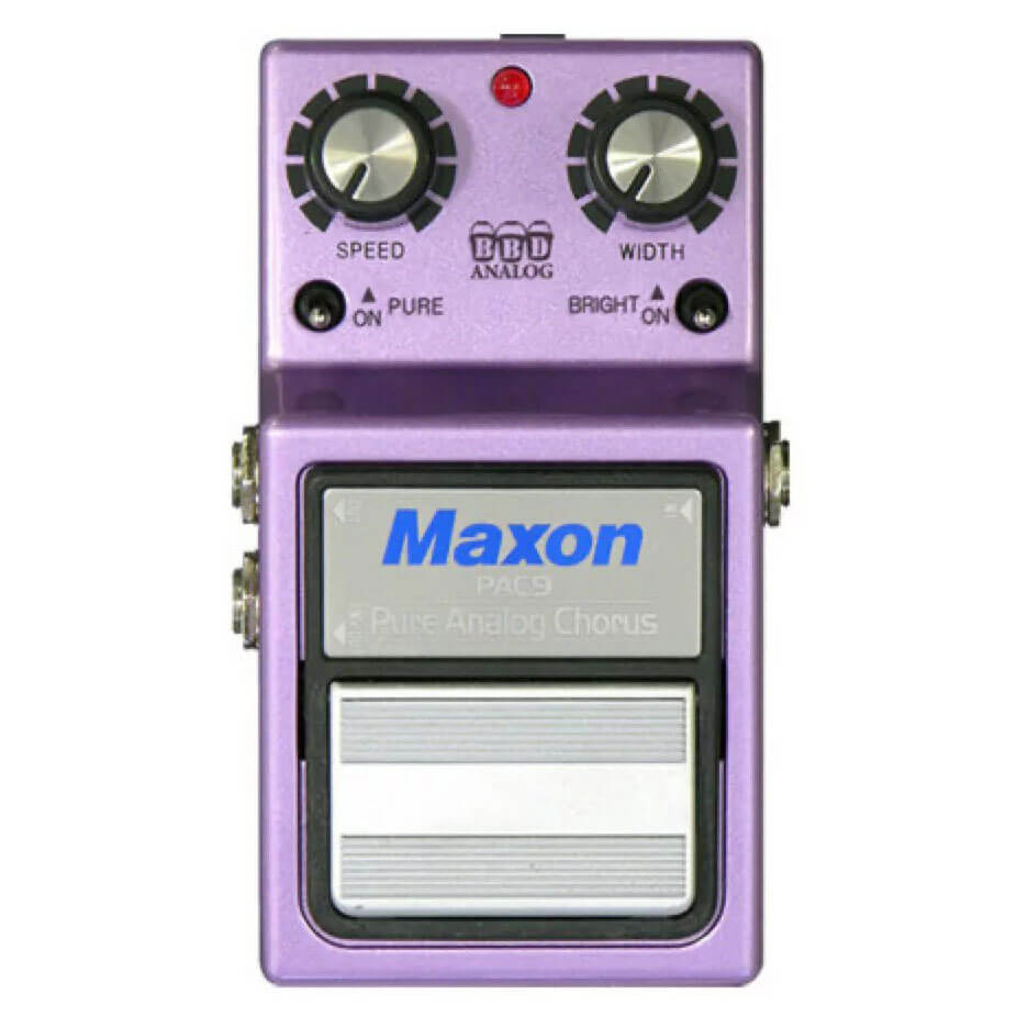 MAXON マクソン / PAC9 Pure Analog Chorus【コーラス】 | エフェクター専門サイト EFFECTOR  COLLECTION BOX