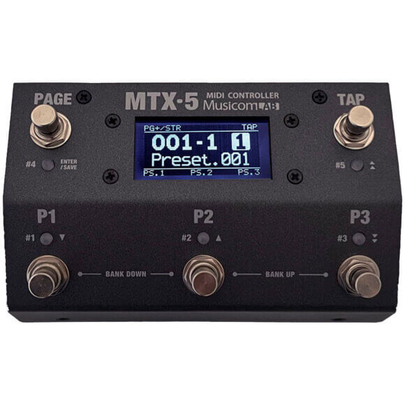 Musicom LAB ミュージコムラボ / MTX-5【MIDIコントローラー】 | エフェクター専門サイト EFFECTOR COLLECTION  BOX