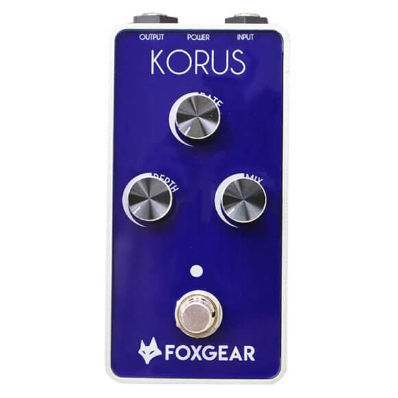 【FOXGEAR】KORUS コーラスペダル ギターエフェクター KORUS FOXGEAR フォックスギア / KORUS【コーラス】 | エフェクター