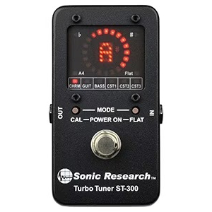 SONIC RESEARCH ソニックリサーチ / ST-300【ペダルチューナー】