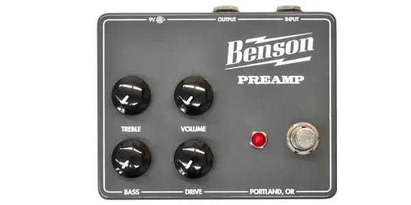 BENSON AMPS ベンソンアンプ / PREAMP PEDAL【オーバードライブ】