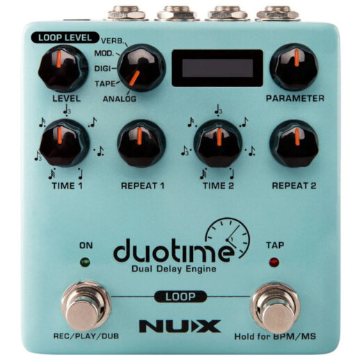 NUX ニューエックス / Duotime NDD-6 Dual Delay Engine【ディレイ】