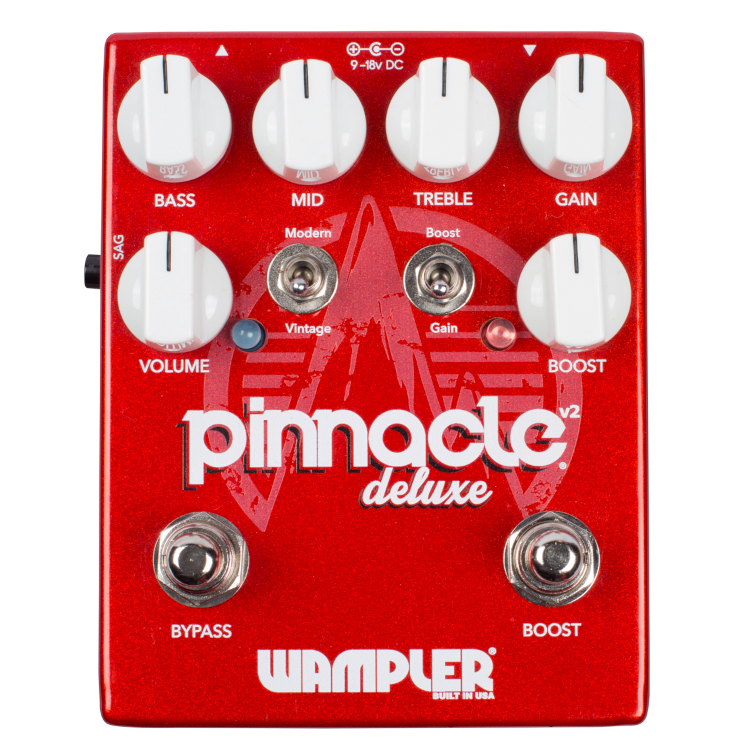 Wampler Pedals ワンプラー / Pinnacle Deluxe v2【ディストーション】