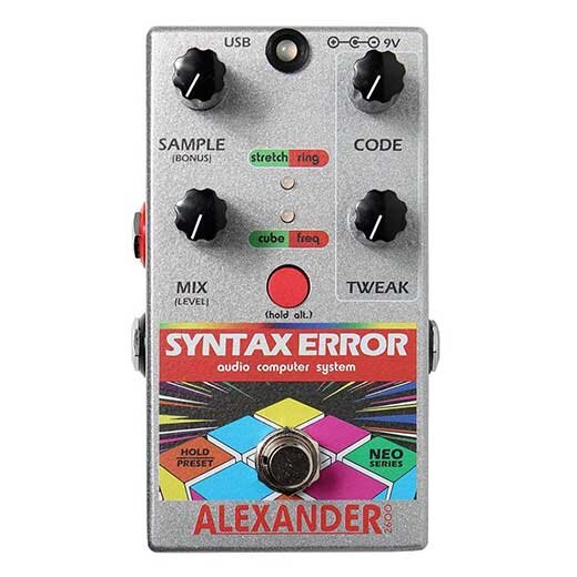 Alexander Pedals アレクサンダーペダルズ / Syntax Error【ビットクラッシャー/リングモジュレーター】
