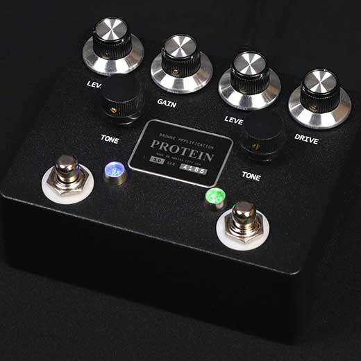 BROWNE AMPLIFICATION / Protein Dual Overdrive V3 Black【オーバードライブ】
