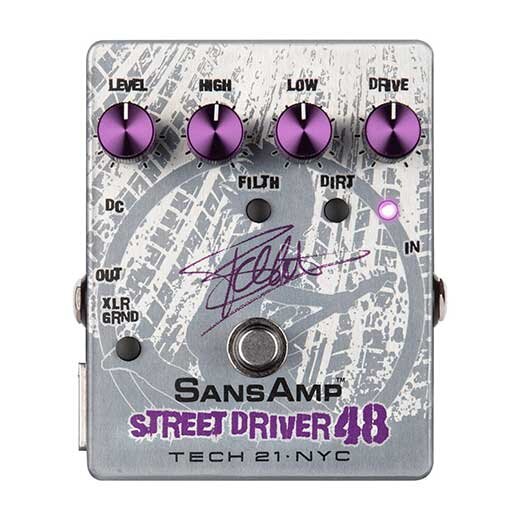 TECH21 / Street Driver 48 FB48 Frank Bello Signature【ベース用プリアンプ】