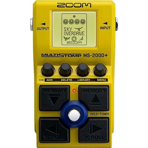 エフェクター マルチ ZOOM ズーム / MS-200D+ MULTISTOMP【歪み系マルチエフェクター】