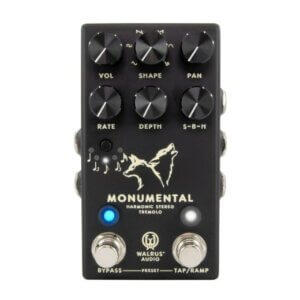 WALRUS AUDIO ウォルラスオーディオ / WAL-MONUME #BK Monumental Harmonic Stereo Tremolo BLACK【トレモロ】