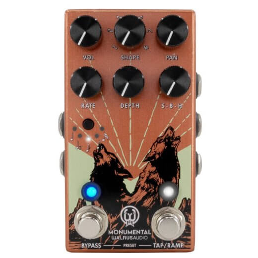 WALRUS AUDIO ウォルラスオーディオ / WAL-MONUME #OR Monumental Harmonic Stereo Tremolo ORANGE【トレモロ】