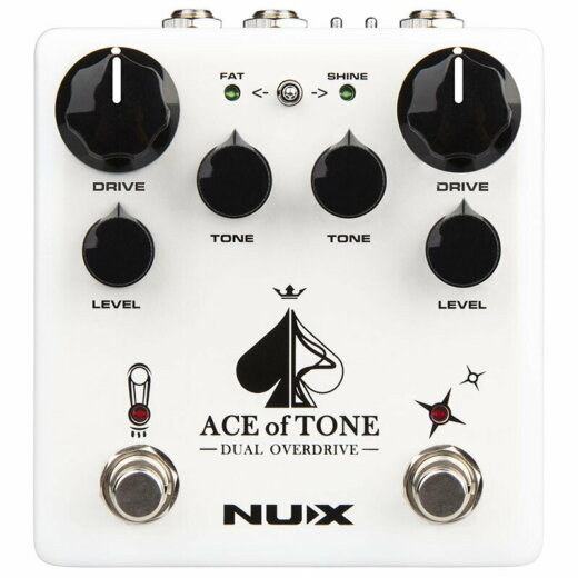 NUX ACE of TONE Dual Overdrive NDO5 デュアルオーバードライブペダル