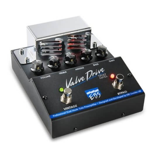 EBS イービーエス / VALVE DRIVE-DI 【ベース用チューブプリアンプ／オーバードライブ】