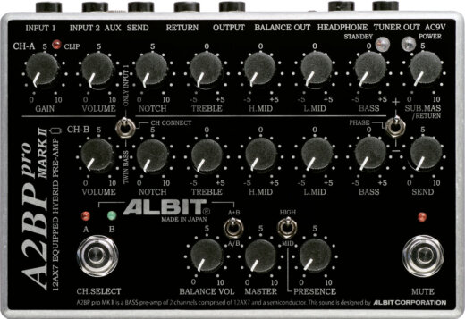 ALBIT BASS PRE-AMP A2BP pro MARK II