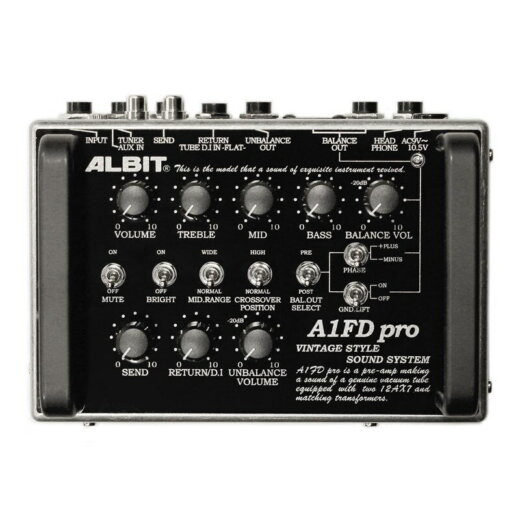 ALBIT アルビット / A1FD pro 【チューブプリアンプ／D.I.】