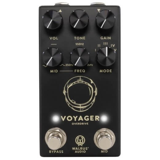 Walrus Audio ウォルラスオーディオ / Voyager Preamp/Overdrive MKII BK 【オーバードライブ】