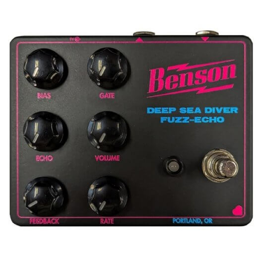 【ほぼ未使用】Benson DEEP SEA DIVER FUZZ-ECHO Deep Sea Diver Fuzz-Echo — BENSON AMPS