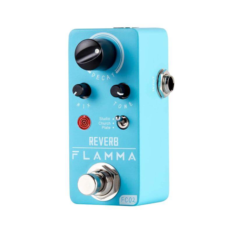 Flamma FS02 - 7つのリバーブタイプを搭載、多機能かつ
