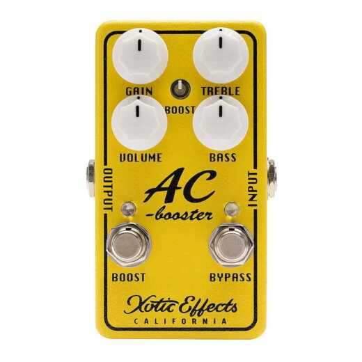 Xotic エキゾチック / AC Booster V2 【オーバードライブペダル】