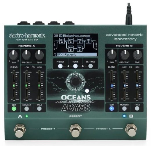 Electro-Harmonix エレクトロハーモニックス / Oceans Abyss 【リバーブ】
