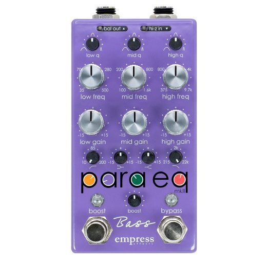 Empress Effects エンプレスエフェクト / Bass ParaEQ 【パラメトリックイコライザー】