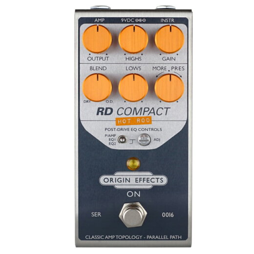 Origin Effects オリジンエフェクツ / RD COMPACT Hot Rod 【オーバードライブ】