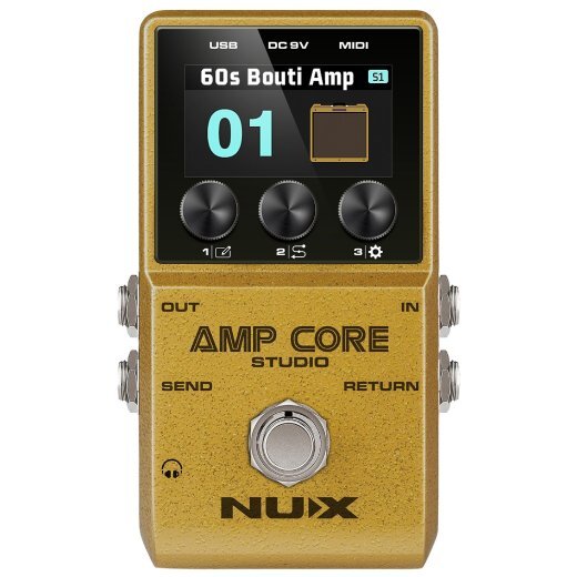 NUX ニューエックス / Amp Core Studio 【アンプモデラー／IRローダー】