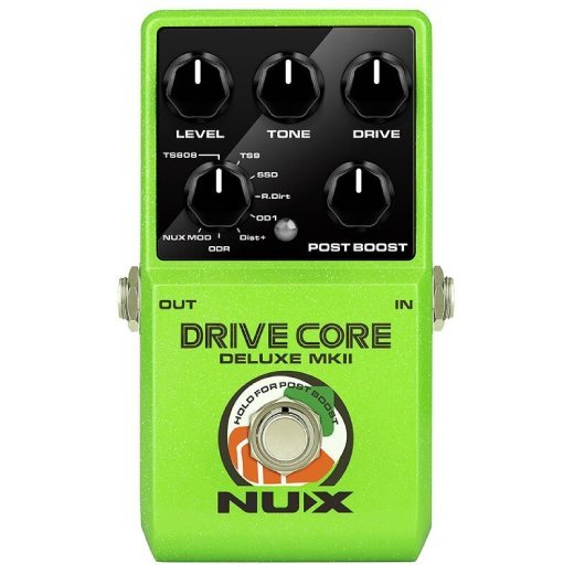 NUX ニューエックス / Drive Core Deluxe MKII 【オーバードライブペダル】