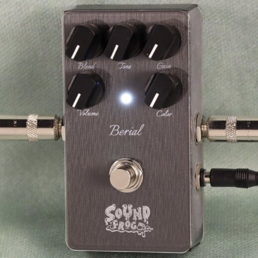 SOUND FROG サウンドフロッグ / Berial White LED Mod 【ベース用オーバードライブ】