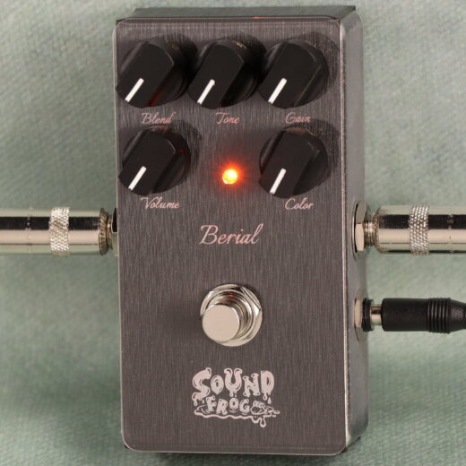 SOUND FROG サウンドフロッグ / Berial Orange LED Mod 【ベース用オーバードライブ】