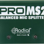 Radial レイディアル / Pro MS2 Passive Microphone Splitter 【マイクスプリッター】
