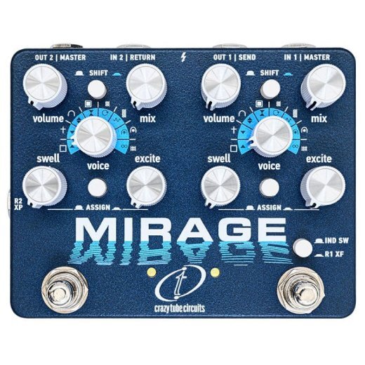 Crazy Tube Circuits クレイジーチューブサーキット / Mirage Dual‑Engine Reverb 【リバーブ／空間系】