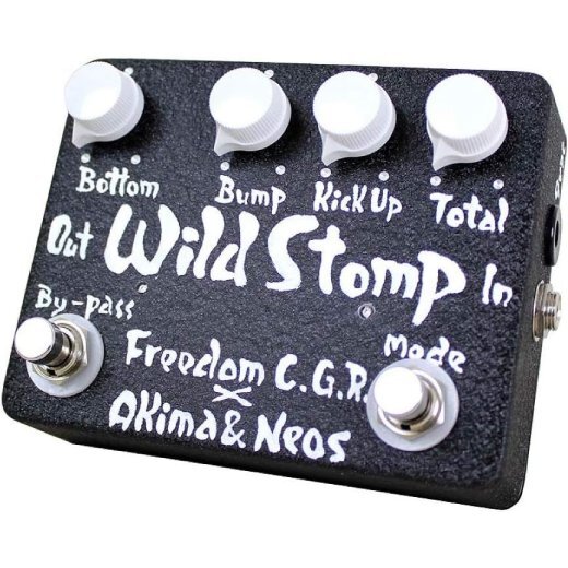 Freedom Custom Guitar フリーダムカスタムギターリサーチ / Wild Stomp Black AN‑EF‑01 【ベース用プリアンプ】