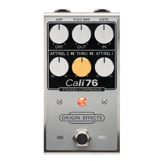 Origin Effects オリジン・エフェクツ / Cali76 Stacked Compressor 【コンプレッサー（デュアルステージ／FET）】